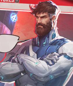 A picture of Mr Fantastic on a new paper and the Midnight Features event - Marvel Rivals