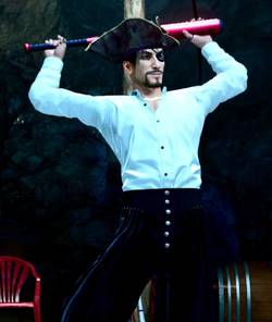 Like A Dragon Pirate Yakuza in Hawaii. Majima posing with his bat behind his head after completing a Bang Bang Batting challenge.